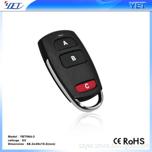 YET084 fixed code remote controller compatible with hormann and marantec